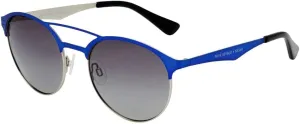 PRIVE REVAUX x Nyjah Laguna Matte Caviar Black Sunglasses, Blue