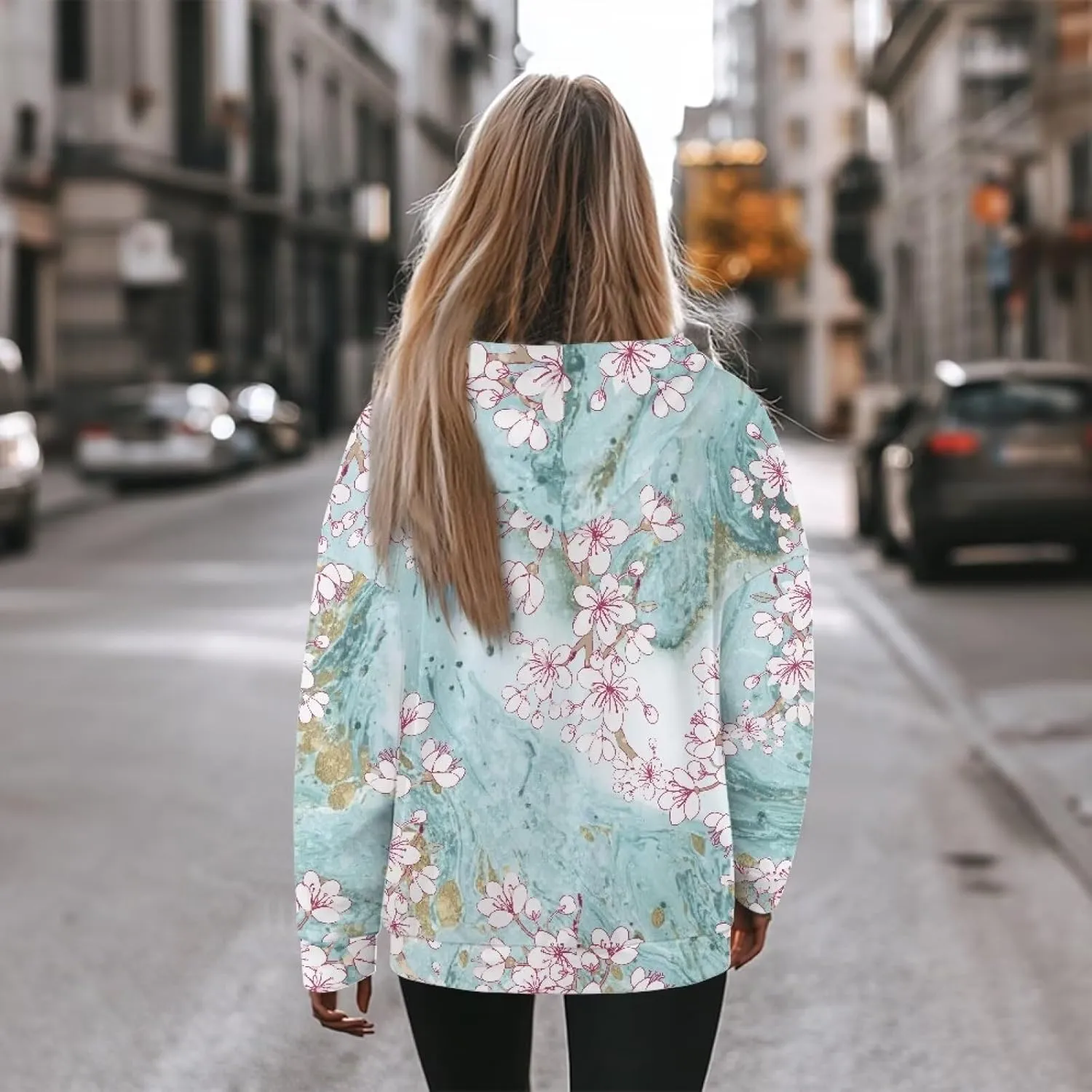 Pullover Hoodies for Women Lightweight Thin Sweatshirts Long Sleeve Tops