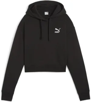 PUMA Women's Better Classics French Terry Cropped Hoodie (Available in Plus Sizes)