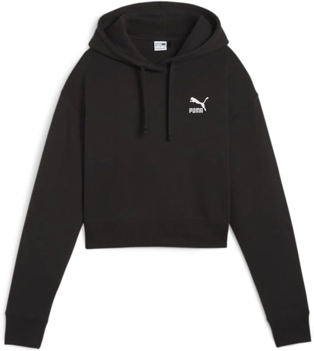 PUMA Women's Better Classics French Terry Cropped Hoodie (Available in Plus Sizes)