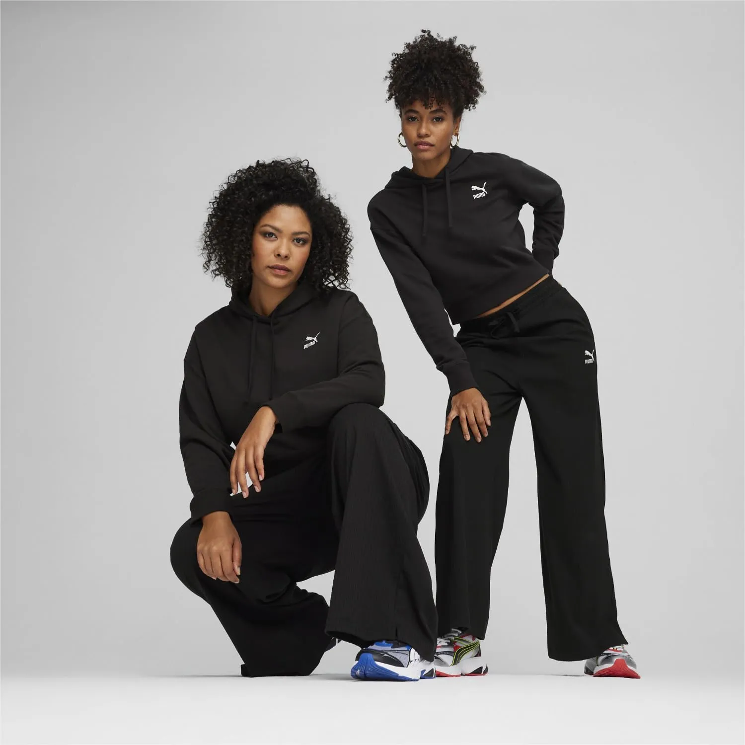 PUMA Women's Better Classics French Terry Cropped Hoodie (Available in Plus Sizes)
