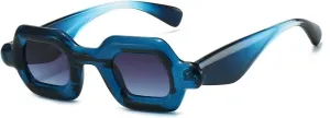 Punk Sunglasses Women Men Frame Uv400 Shades Beach Eyewear