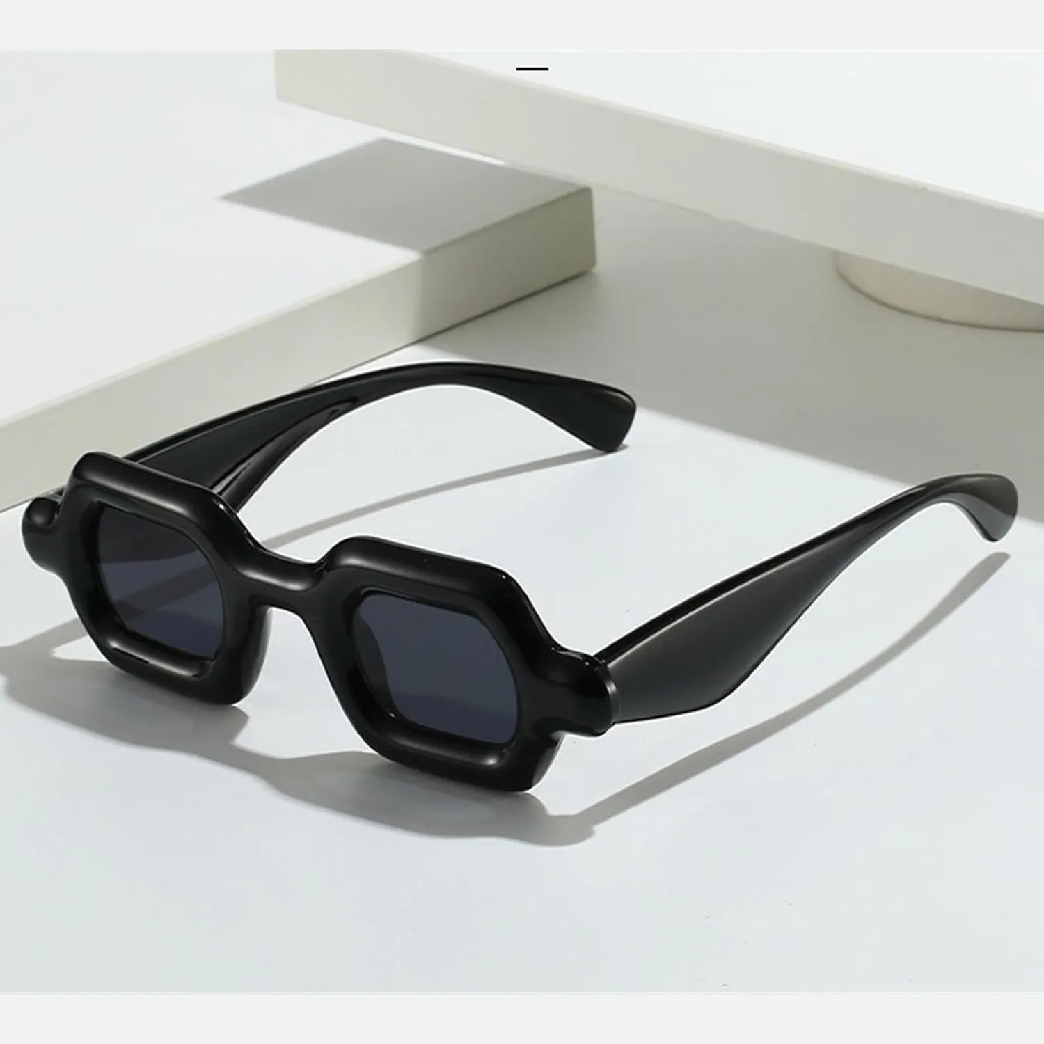 Punk Sunglasses Women Men Frame Uv400 Shades Beach Eyewear