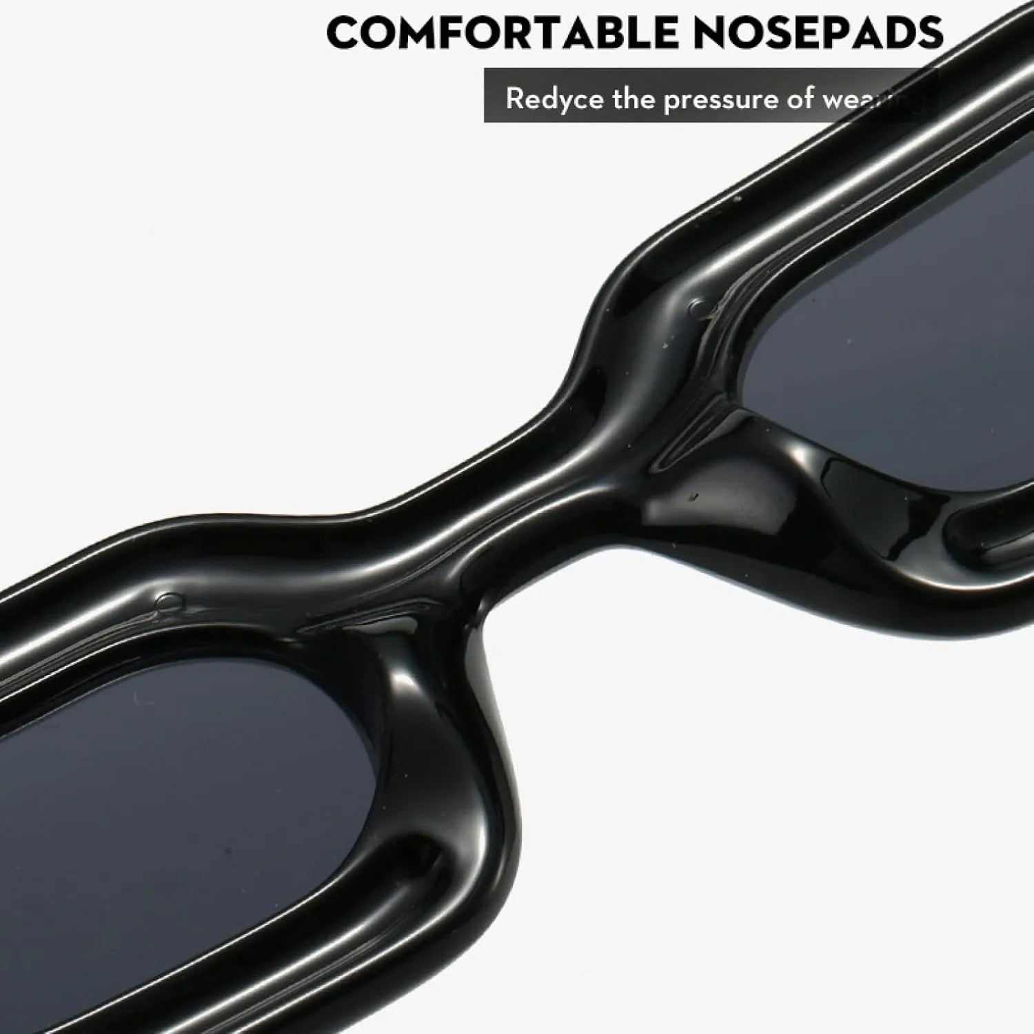 Punk Sunglasses Women Men Frame Uv400 Shades Beach Eyewear