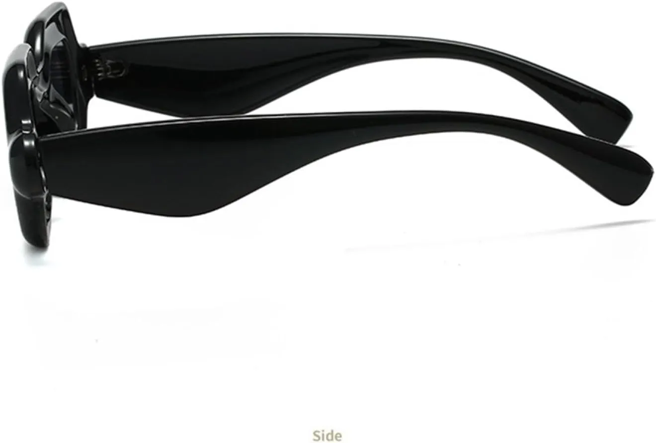 Punk Sunglasses Women Men Frame Uv400 Shades Beach Eyewear