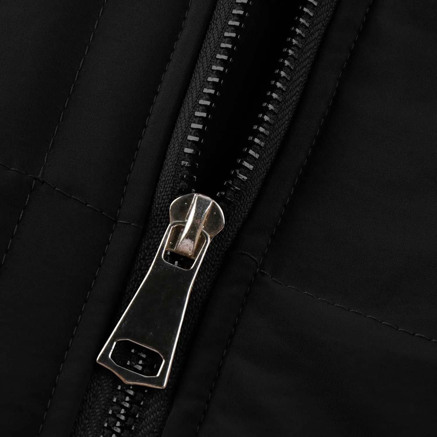 Quilted Jackets for Women, Long Sleeve Zip Puffer Jackets Loose Casual Jacket Coat Winter Warm Outwear with Pockets