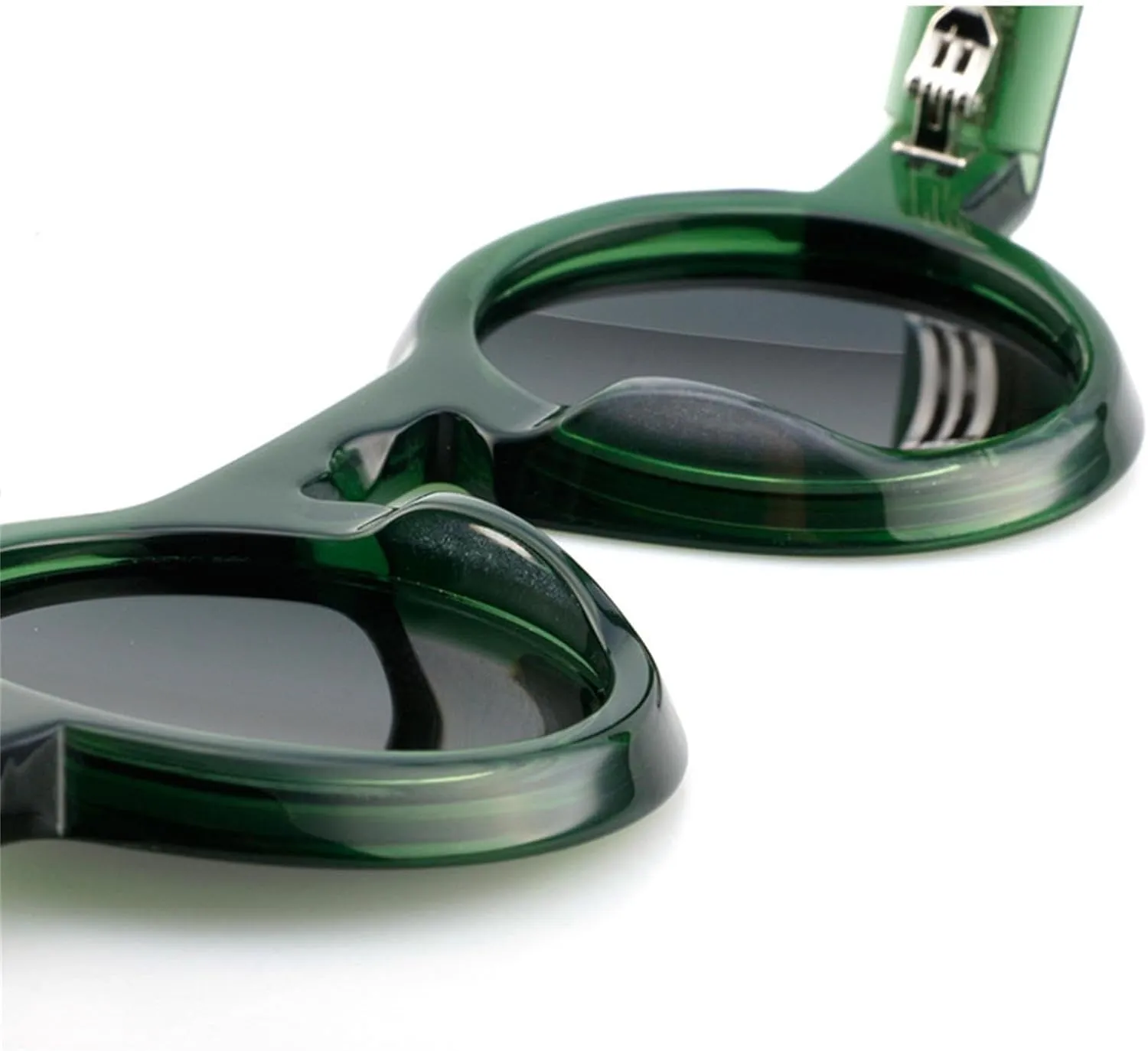 Retro Acetate Sunglasses Polarized Men Woman Frame Goggles Eyewear Uv400