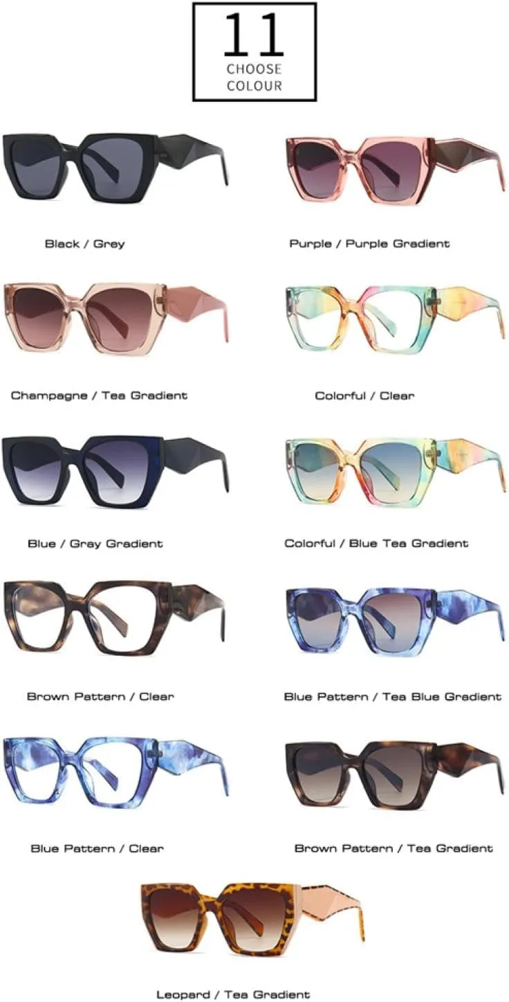 Retro Cat Eye Sunglasses Women Fashion Clear Gradient Shades Uv400 Men Sun Glasses