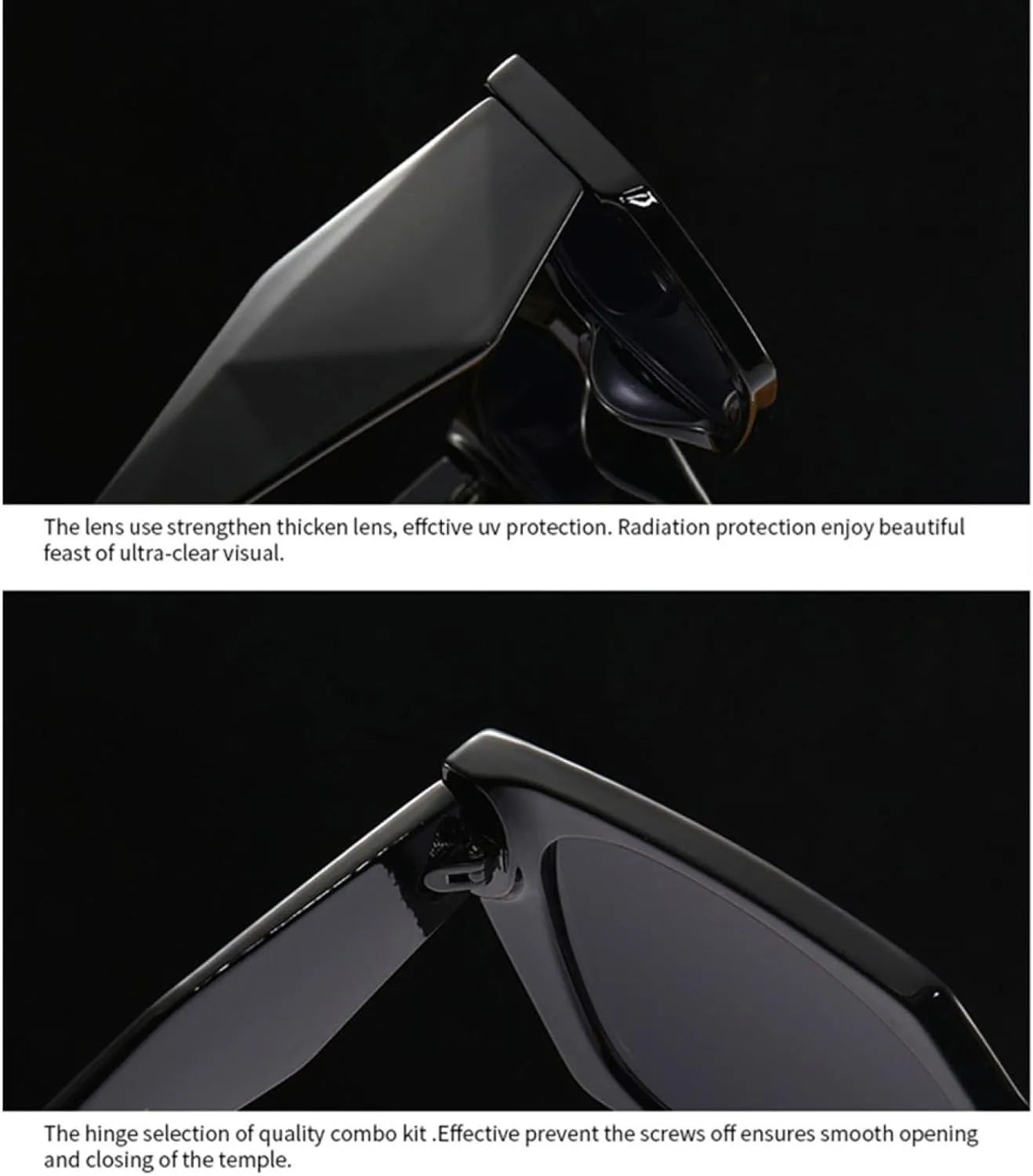 Retro Cat Eye Sunglasses Women Fashion Clear Gradient Shades Uv400 Men Sun Glasses