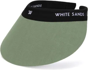Reversible Linen Sun Cap Two-Tone Sun Visor CHAMELA