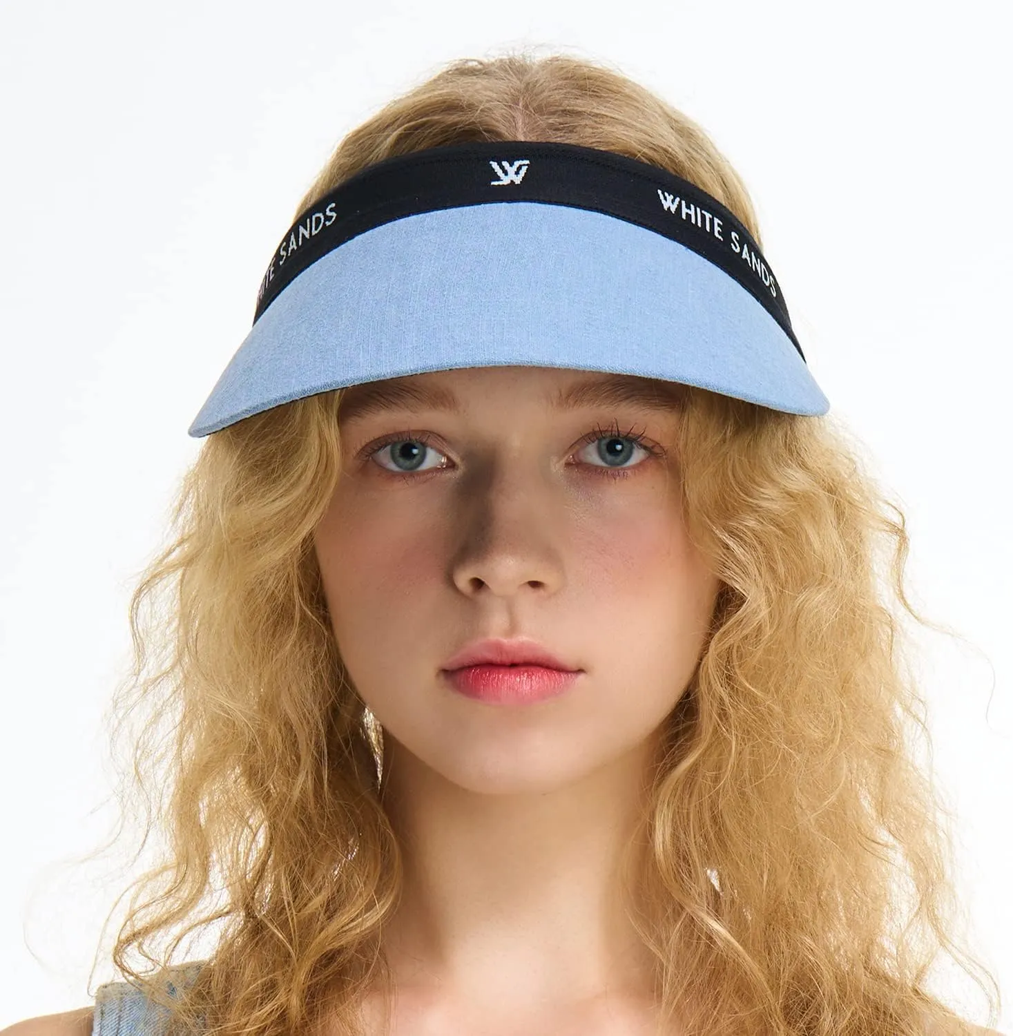 Reversible Linen Sun Cap Two-Tone Sun Visor CHAMELA