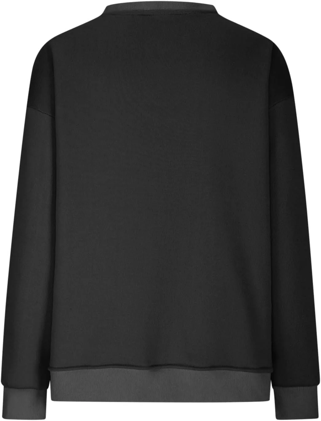 SHOPESSA Oversized Sweatshirt for Women Fall Outfits Crewneck Pullover with Pockets Sweatshirt with Slit Sides