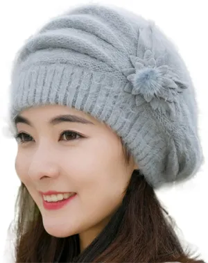 Slouchy Hat Sleeping Cap Headwear Head Wrap Cap for Men Women Baggy Knit Sleeping Hat