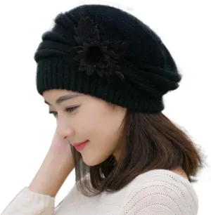 Slouchy Hat Sleeping Cap Headwear Head Wrap Cap for Men Women Baggy Knit Sleeping Hat