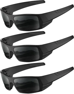 Sports Sunglasses-Men Polarized Mens-Sunglasses: Wrap Around Sun Glasses for Cycling Fishing with UV400 Protection