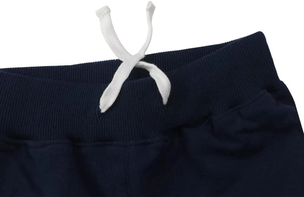 Spring&Gege Boys’ Active Jogger Sweatpants French Terry Sports Track Pants with Pockets