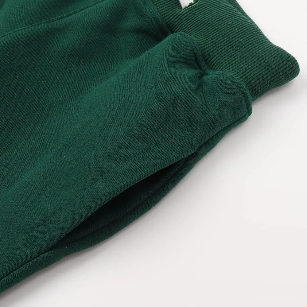 Spring&Gege Boys’ Active Jogger Sweatpants French Terry Sports Track Pants with Pockets