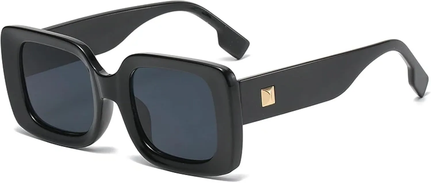 Sunglasses Women Luxury Travel Rectangle Glasses Female Fashion Retro Small Eyeglasses