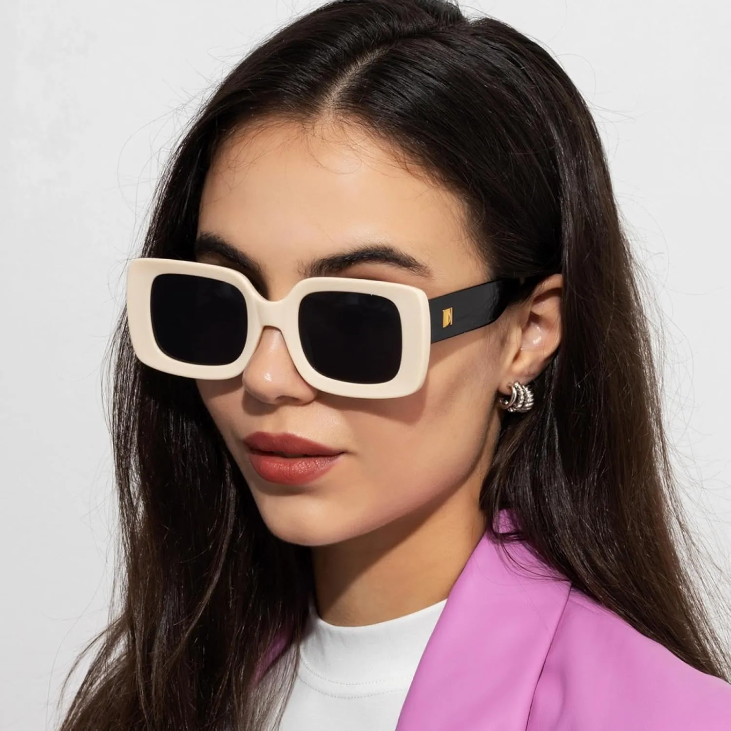 Sunglasses Women Luxury Travel Rectangle Glasses Female Fashion Retro Small Eyeglasses
