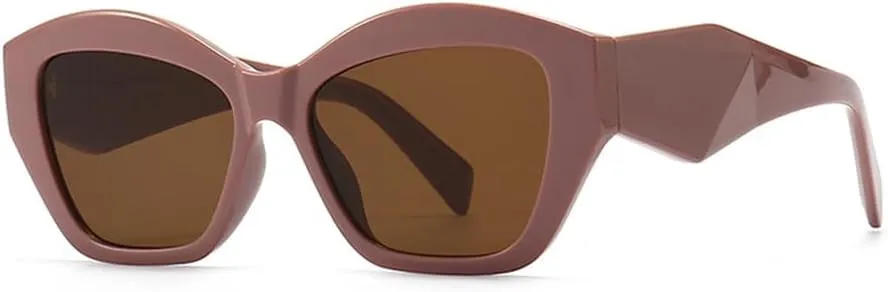 Sunglasses Women Vintage Square Sun Glasses Retro Black Ladies Cat Eye Eyewear Eyeglasses