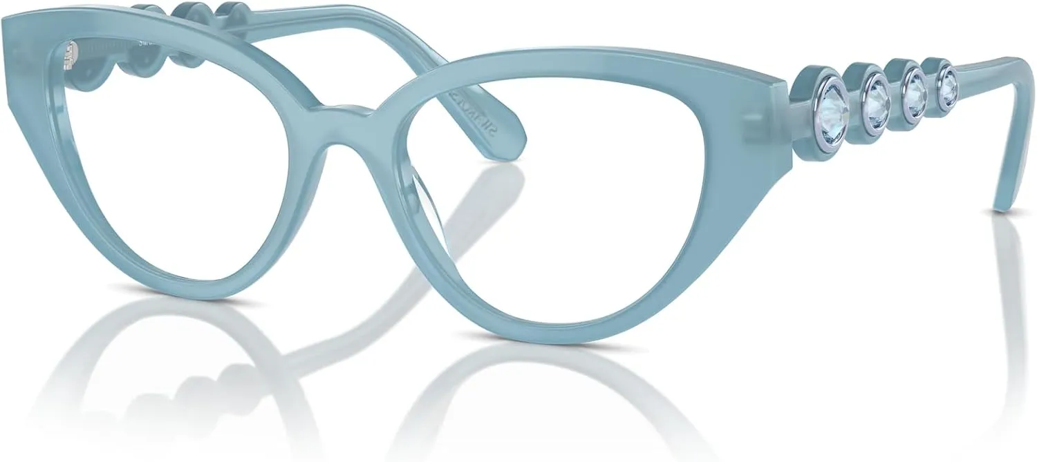 Swarovski Women's Sk2024 Cat Eye Prescription Eyewear Frames