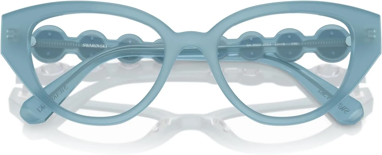 Swarovski Women's Sk2024 Cat Eye Prescription Eyewear Frames