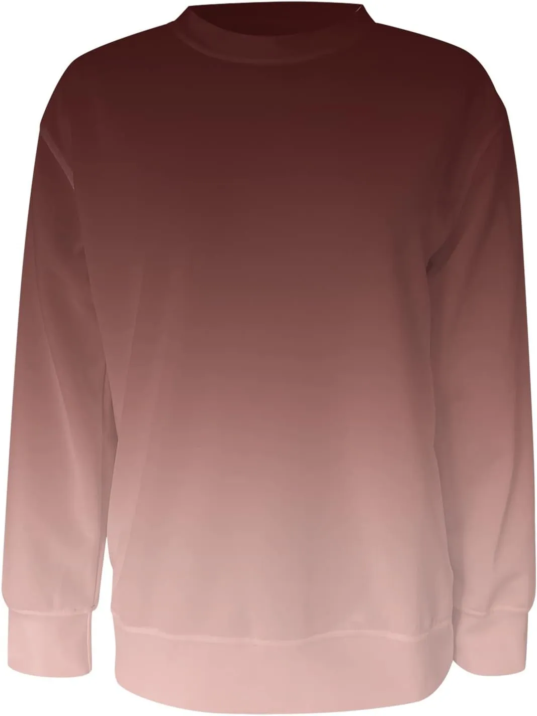 Sweatshirt for Women Fall Sweatshirts Womens Casual Crewneck Long Sleeve Graphic Tie Dye Tunic Tops Loose Fitting Pullovers