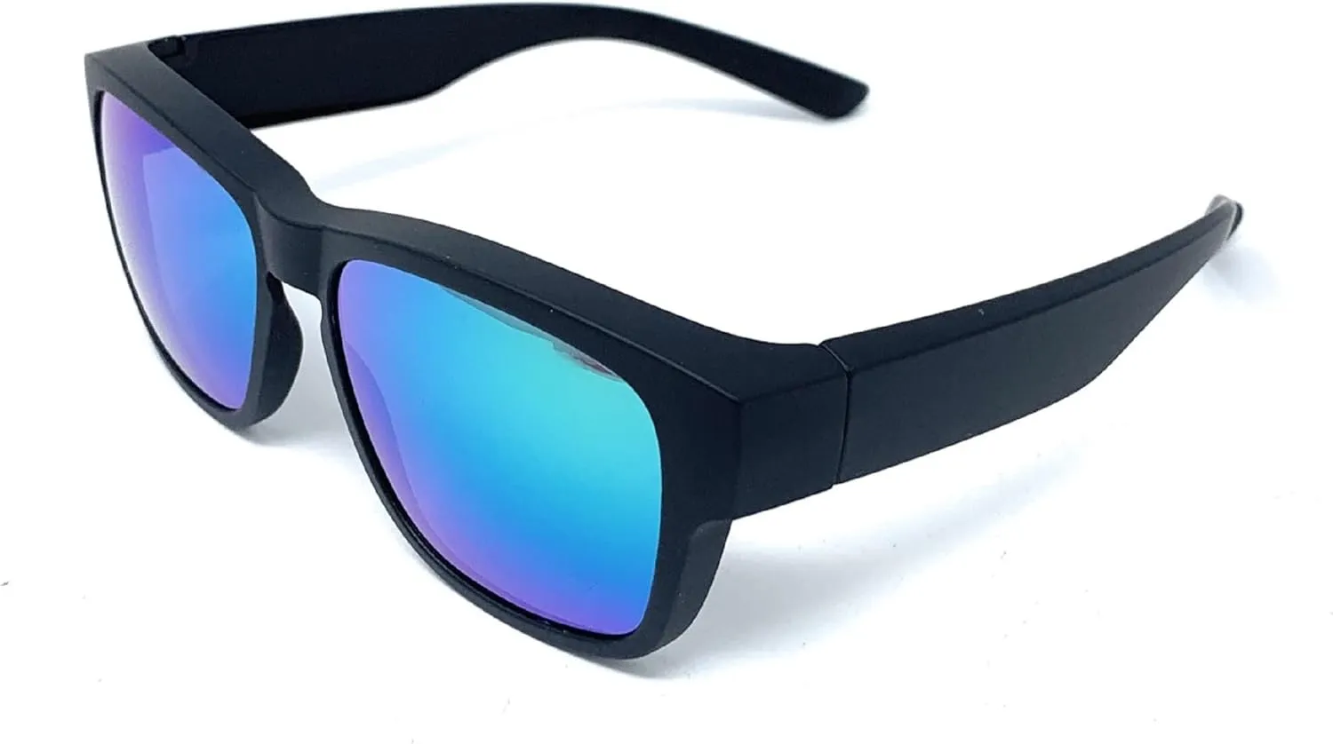 The Reflector Fit Over Glasses, OTG, Polarized Unisex Wrap-Around Sunglasses for Men and Women