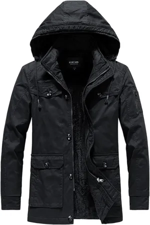 Today Prime Big Deal on Mens Cotton Canvas Coat Cotton Blazer Men Field Jacket Men Full Zip Cotton Hoodie Khaki Linen Blazer Men Mens Faux Coat