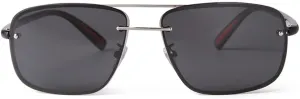 Ultra Lightweight Polarized Square Aviator Sunglasses for Men Women Trendy Fashion Double Bridge Pilot Sun Glasses