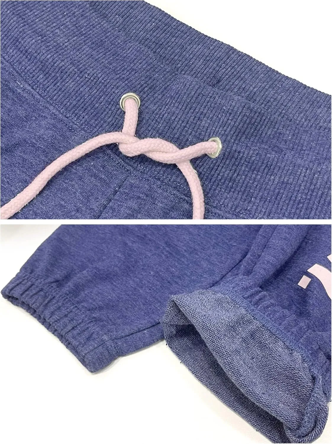 U.S. Polo Assn. Womens Sweatpants - Women Joggers Sweats with Logo Print - French Terry Poly-Cotton