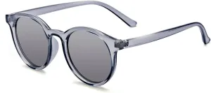 Vintage Polarized Horn Rimmed Round Circle Sunglasses UV400 Protection