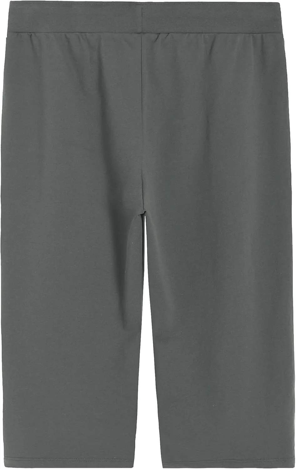 Weintee Women's Plus Size Cotton Capris with Pockets