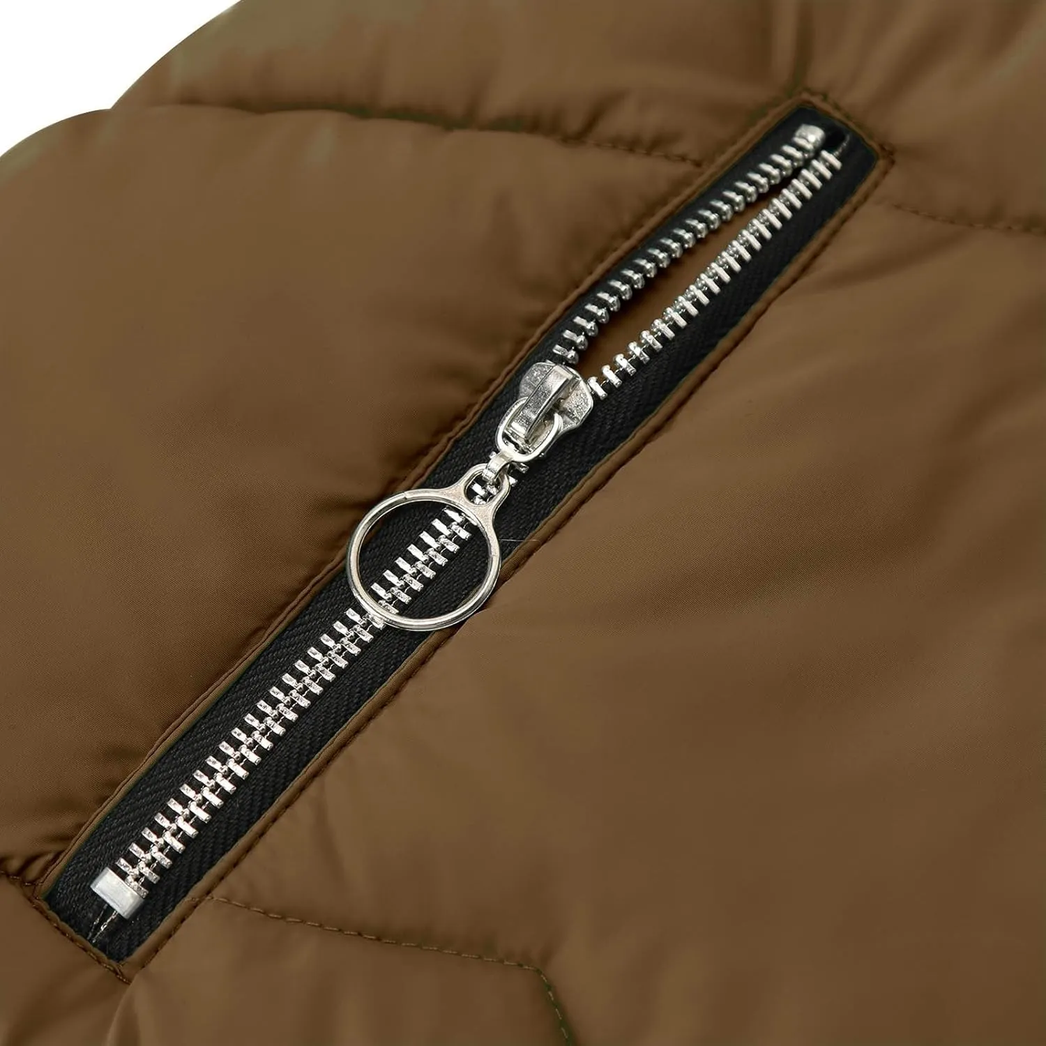 Winter Coats for Women Quilted Puffer Jackets Thicken Warm Jacket Sherpa Fleece Down Coat Zip Up Hooded Outerwear