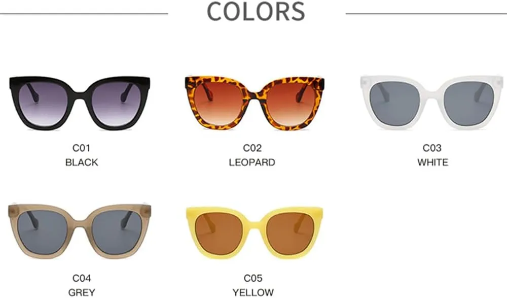Women Cat Eye Vintage Sunglasses Retro Gradient Sun Glasses Female Lady Eyeglass Cateye Eyewear Goggles
