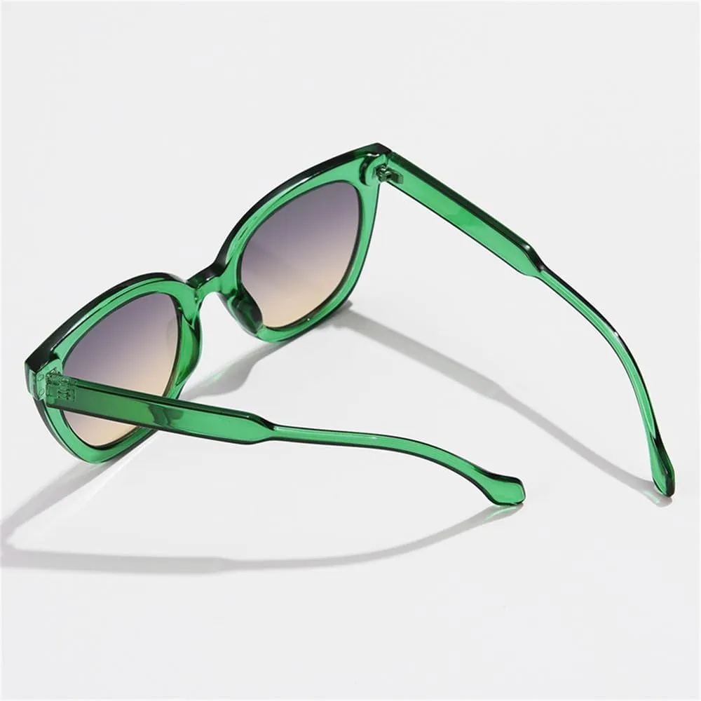 Women Cat Eye Vintage Sunglasses Retro Gradient Sun Glasses Female Lady Eyeglass Cateye Eyewear Goggles