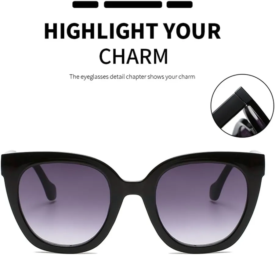 Women Cat Eye Vintage Sunglasses Retro Gradient Sun Glasses Female Lady Eyeglass Cateye Eyewear Goggles