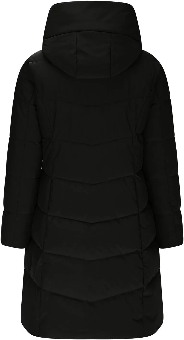 Women's Down Jacket Winter Puffer Jackets Sherpa Fleece Lined Warm Coats Lightweight Hood Outerwear with Pockets