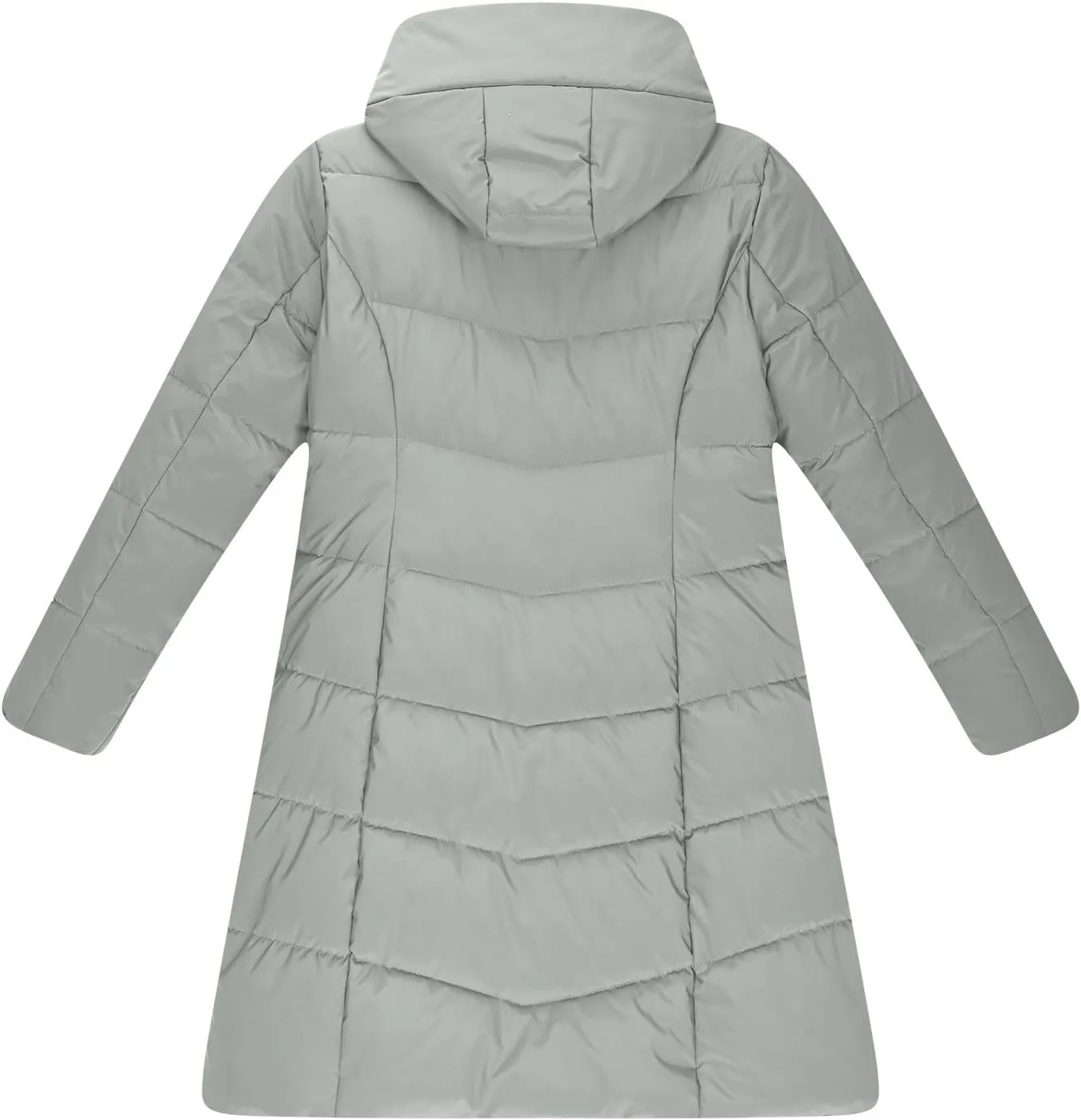 Women's Down Jacket Winter Puffer Jackets Sherpa Fleece Lined Warm Coats Lightweight Hood Outerwear with Pockets