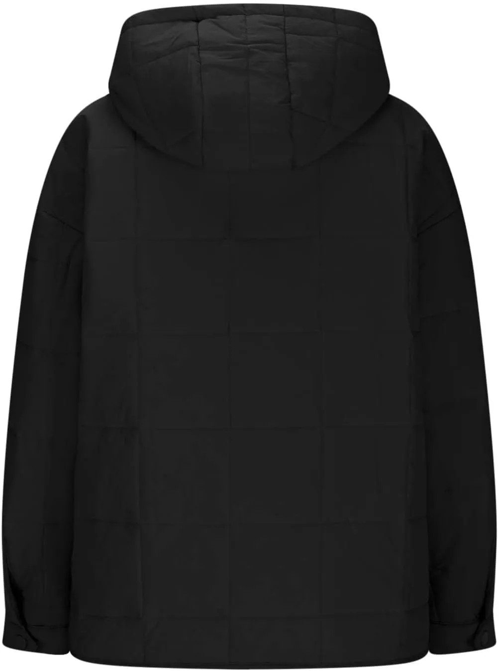 Womens Oversized Puffer Jacket Lightweight Quilted Jackets Dolman Hoodies Pullover Long Sleeve Warm Winter Coat
