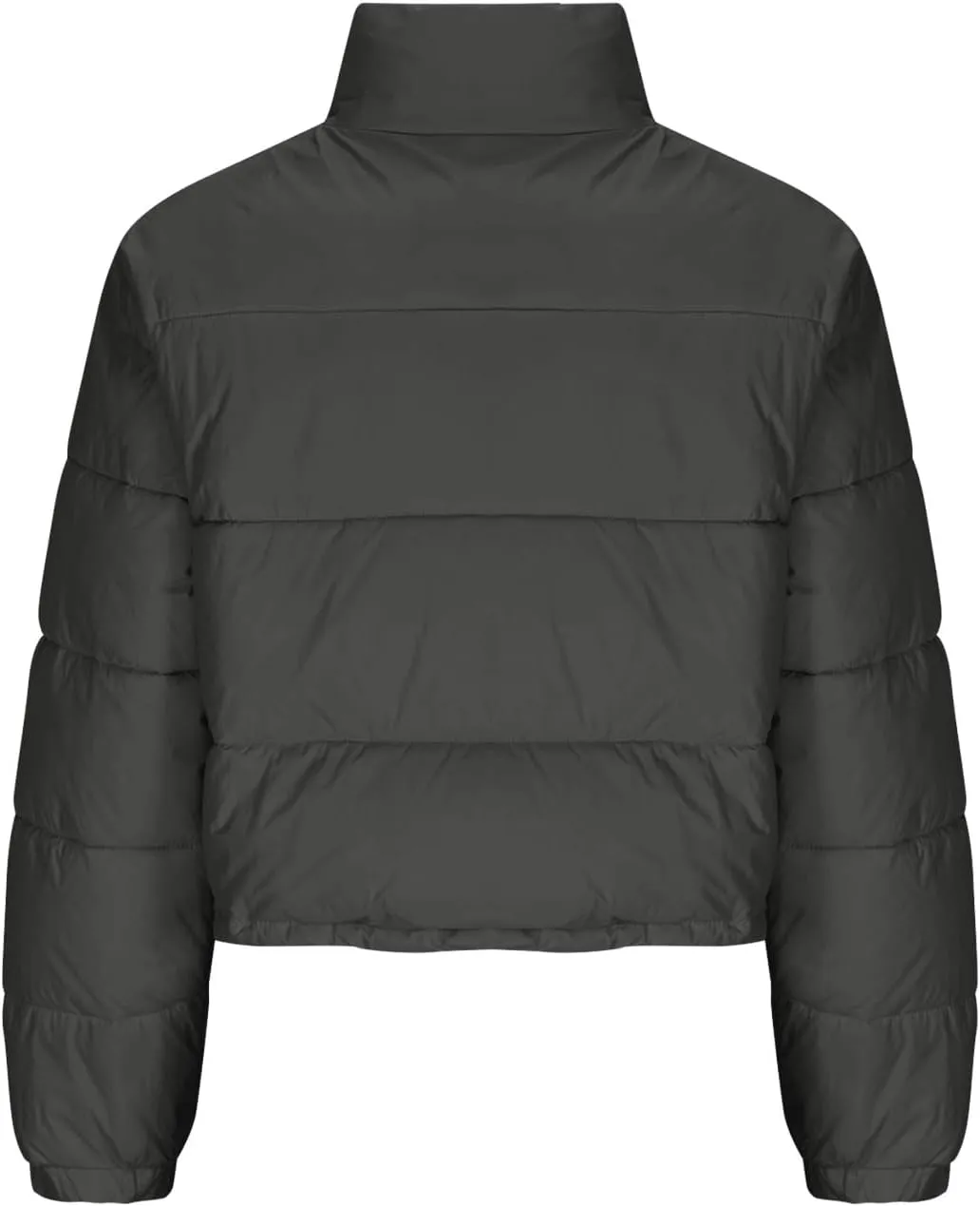 Women's Winter Coats Puffer Thicken Padded Down Jackets Warm Cropped Tops Quilted Casual Zipper 2024 Trendy Parka Outerwear