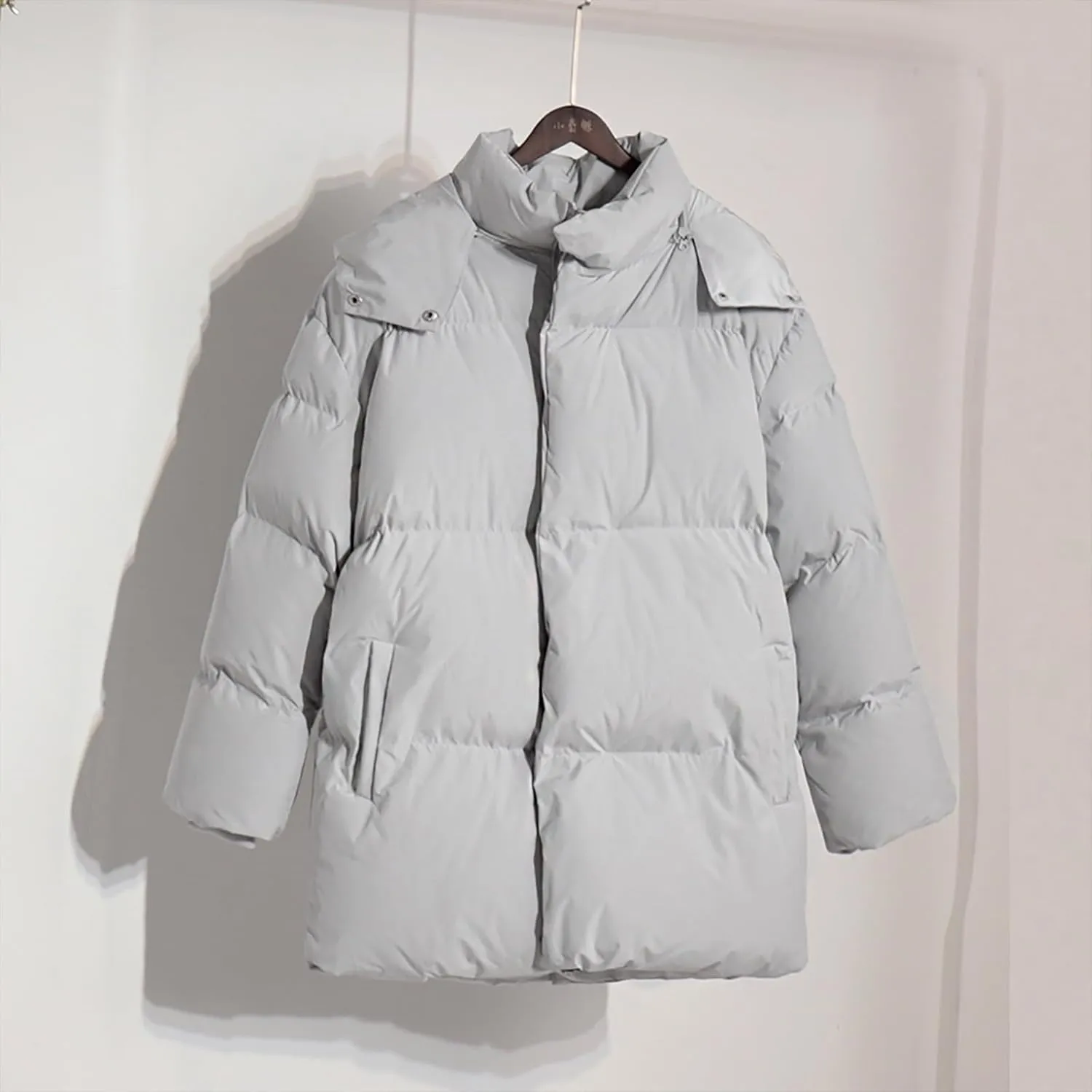 Women's Winter Thickened Warm Down Coat Jacket Windproof Water-Resistant Hooded Puffer jacket 2024 Trendy Parka Outerwear