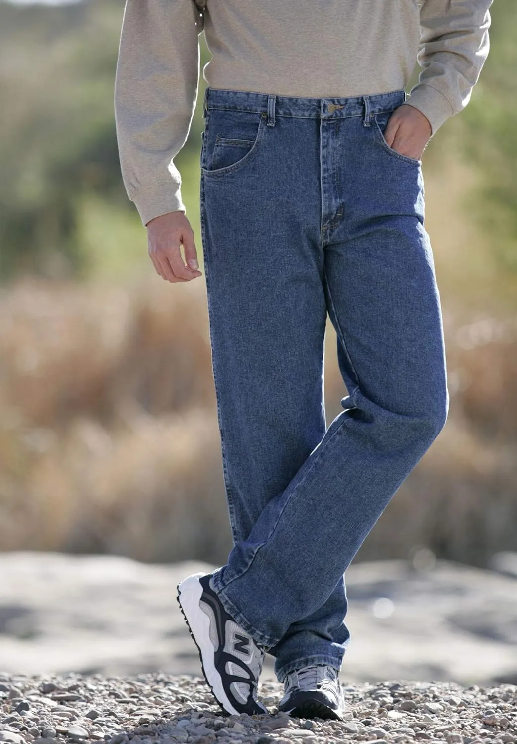 Wrangler Men's Wrangler Rugged Wear Relaxed Fit Jeans