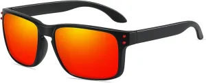 ZENYS Men's Polarized Sports Cycling Driving Outdoor Fishing Sunglasses (Color : D, Size : 1)